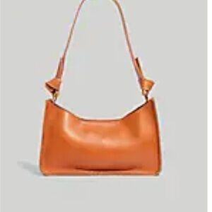Madewell Burnish Camel Shoulder Bag Sleek Design. Brand New